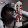 Pujahaat Natural Essential oil based Aromatherapy Nasal Inhaler Stick NAUSEA, Made with 100% natural, therapeutic grade essential oils - Set of 2