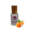 Pujahaat Raksha Bandhan Combo - Orange Attar ( Alcohol-Free) 6ml & 7 Chakra Crystal Beads 8mm Rakhi