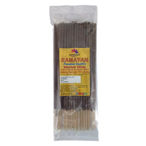 Pujahaat Premium Scented Incense Stick Agarbatti | No Charcoal Incense Sticks, 100 minutes burning time, 0% Sulphates Fragrance - Ramayan Fragrance