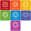 Pujahaat 7 Chakra Healing & Balancing Essential Oils Blend Roll-on | 6ML x 7 | Pure & Natural | Gift set for Meditation, Chakra Balancing, Reiki healing, Yoga, Relaxation, Aromatherapy (Combo Set of 7 Chakra Roll-on, 1 Set of 7)