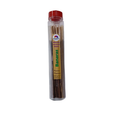 Pujahaat Premium Scented Incense Stick Masala Agarbatti | No Charcoal Incense Sticks, 100% Herbal Fragrance Agarbatti, 0% Sulphates - Banaras Fragrance