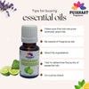 Pujahaat Bergamot Essential oil for Skin, Hair and Stress Relief, Pure, Natural and Therapeutic Grade Essential Oil- Vegan & Cruelty free - 15 ml