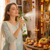 Kewda Attar Spray by Pujahaat | 100ml Non Alcoholic Spray | Religious Mist | Air Freshener, Room Mist, Fabric & Linen Spray | Perfect for Prayers Rooms, Living Room, sofas, curtains, car
