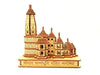 Handmade Wooden Shri Ram mandir Ayodhya 3D Wood Tempal for Home Decoration, Office, and Gift ! Full Polished Shri Ram Janmbhoomi Temple 3D Model Ideal