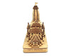 Handmade Wooden Shri Ram mandir Ayodhya 3D Wood Tempal for Home Decoration, Office, and Gift ! Full Polished Shri Ram Janmbhoomi Temple 3D Model Ideal