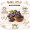 Kunjika Jadibooti Black Turmeric Powder | Kali Haldi | Narkachur | Nar Kachur - Narkchaur - Curcuma Zerumbet - Zedoary Root Pure & Natural Powder - 100 gms