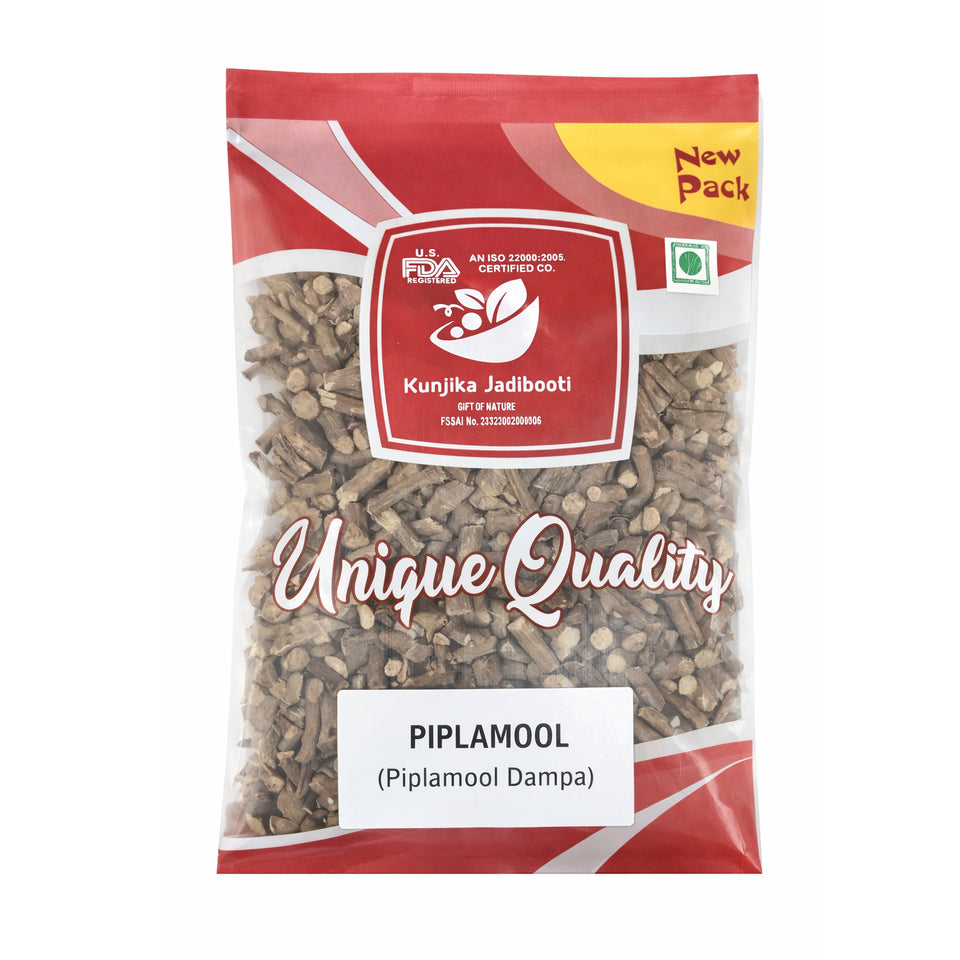 Kunjika Jadibooti Pipla Mool - Piplamool Dampa - Piplamool - Peepla Mool - 100 gms