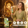 Cardamom (Hari Elaichi) Attar Spray by Pujahaat | 100ml Non Alcoholic Spray | Religious Mist | Air Freshener, Room Mist, Fabric & Linen Spray | Perfect for Prayers Rooms, Living Room, sofas, curtains, car