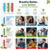 Pujahaat Natural Essential oil based Aromatherapy Nasal Inhaler Stick Meditation, Relax, Focus Made with therapeutic grade essential oils- Set of 3