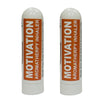 Pujahaat Natural Essential oil based Aromatherapy Nasal Inhaler Stick MOTIVATION, Made with 100% natural, therapeutic grade essential oils - Set of 2