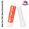 Pujahaat Natural Essential oil based Aromatherapy Nasal Inhaler Stick MOTIVATION, Made with 100% natural, therapeutic grade essential oils - Set of 2