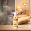 Orange Air Freshener Concentrate Set of 3 (50ml Each) Makes 1 Liter Each | Long Lasting Room Freshener Liquid | Fragrance Combo for Home, Office, Car | Alcohol-Free Premium Fragrance by Pujahaat