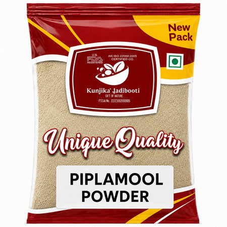 Kunjika Jadibooti Pipla Mool Powder - Piplamool Dampa - Piplamool - Peepla Mool Powder - 100 gms