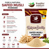 Kunjika Jadibooti Safed Musli Powder | Natural White Musli | Swet Musli | Chlorophytum Borivilianum Powder (100 g)