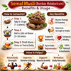 Kunjika Jadibooti  Semal Musli - Simbal Musli - Musli Lal - Bombax Malabaricum - Silk Cotton Root (100 g)