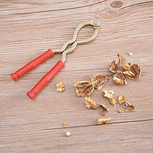 Heavy Metal Walnut Cracker / Cutter Sheller Nut Cracker Walnut Clamp Plier Kitchen Tool Nut Cutter