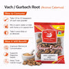 Kunjika Jadibooti Vacha Root - Vasambu - Gurbach - Sweet Flag - Acrous Calamus - Gudbach - 100 gm