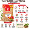 Kunjika Jadibooti Vacha Powder - Vasambu - Gurbach - Sweet Flag - Acrous Calamus - Gudbach Powder- 100 gm