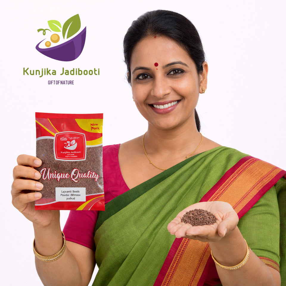 Kunjika Jadibooti Lajwanti Seeds - Lajvanti Beej - Chui Mui - Mimosa pudica - 100 gm