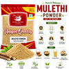 Kunjika Jadibooti Mulethi Powder - Yashtimadhu - Liquorice Powder- Glycyrrhiza Glabra - 100 gm