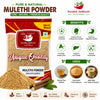 Kunjika Jadibooti Mulethi Powder - Yashtimadhu - Liquorice Powder- Glycyrrhiza Glabra - 100 gm