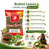 Kunjika Jadibooti Dry Brahmi Leaves, Water Hyssop, Neerbrahmi - 100 gm