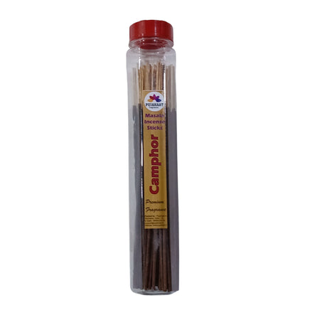 Pujahaat Premium Scented Incense Stick Masala Agarbatti | No Charcoal Incense Sticks, 100% Herbal Fragrance Agarbatti, 0% Sulphates - Camphor Fragrance