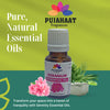 Pujahaat Geranium Essential Oil for Hair Growth, Long & Healthy Hair, Minimize fine line & Wrinkles, Smooth Skin, Healthy Scalp for Men & Women | 100% Pure, Natural, Organic, 15ml - Vegan & Cruelty free - 15 ml