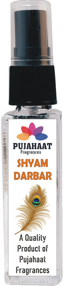 Pujahaat Shreeji Darbar, Shyam Darbar, Raatrani, Rajnigandha Set of 4 Perfume Attar Spray 8ml | itra/ittar Perfume | For Pooja/Personal Use