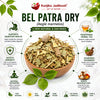 Kunjika Jadibooti Bel Patta Dry - Bel Patra - Bilva Bel Leaf - Aegle Marmelos - Bael Patra - 100 gm