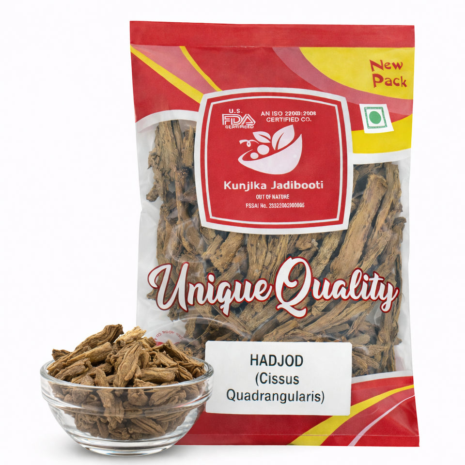 Kunjika Jadibooti Hadjod - Hadd jod - Haddjodd - Cissus Quadrangularis - 100 gm
