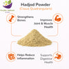 Kunjika Jadibooti Hadjod Powder - Hadd jod - Haddjodd - Cissus Quadrangularis Powder - 100 gm