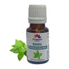 Pujahaat Basil (Tulsi) Essential Oil Pure, Natural & Undiluted Therapeutic Grade For Cough, Colds, Clear Breathing, Pain, Mosquito Repellent, Aromatherapy, Relaxation - Vegan & Cruelty free - 15 ml
