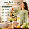 Kasturi | Musk Attar Spray by Pujahaat | 100ml Non Alcoholic Spray | Religious Mist | Air Freshener, Room Mist, Fabric & Linen Spray | Perfect for Prayers Rooms, Living Room, sofas, curtains, car