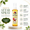 Kasturi | Musk Attar Spray by Pujahaat | 100ml Non Alcoholic Spray | Religious Mist | Air Freshener, Room Mist, Fabric & Linen Spray | Perfect for Prayers Rooms, Living Room, sofas, curtains, car