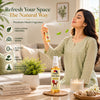 Kasturi | Musk Attar Spray by Pujahaat | 100ml Non Alcoholic Spray | Religious Mist | Air Freshener, Room Mist, Fabric & Linen Spray | Perfect for Prayers Rooms, Living Room, sofas, curtains, car