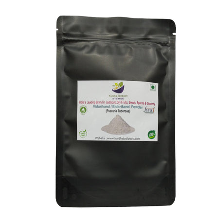 Kunjika Jadibooti Vidarikand Herbal Kudzu | (Pueraria tuberosa) Bidharikand Indian Kudju | Air Potato| Jadi Booti Powder - 100 gm