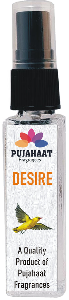 Pujahaat Mogra, Desire, Lemongrass, Evil Eye Set of 4 Perfume Attar Spray 8ml | itra/ittar Perfume | For Pooja/Personal Use