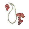 Labradorite Crystal Round Beads Necklace 15 Inches 8mm Beads Semi precious Mala