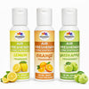 Lemon, Orange, Green Apple Air Freshener Concentrate Set of 3 (50ml Each) Makes 1 Liter Each | Long Lasting Room Freshener Liquid | Fragrance Combo for Home, Office, Car | Alcohol-Free Premium Fragrance by Pujahaat
