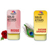 Rose | Shyam Darbar Combo Premium Fragrance | Solid Attar for Men & Women | Alcohol Free | Strong lasting fragrance - Rose | Shyam Darbar