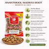Kunjika Jadibooti Anantmool / Anantmul / Kapuri / Sariva / Sugandhipala / Upalsari / Uparsal / Nannari / Sogade Beru | Jadi Booti Whole - 100 gm