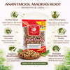 Kunjika Jadibooti Anantmool / Anantmul / Kapuri / Sariva / Sugandhipala / Upalsari / Uparsal / Nannari / Sogade Beru | Jadi Booti Whole - 100 gm