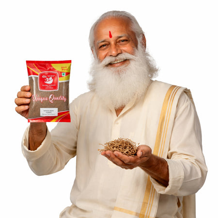 Kunjika Jadibooti Bargad Ki Dadhi - Bar Ki Dari - Badh Ki Dadhi - Banyan Aerial Roots - Pure & Natural | Jadi Booti Powder - 100 gm