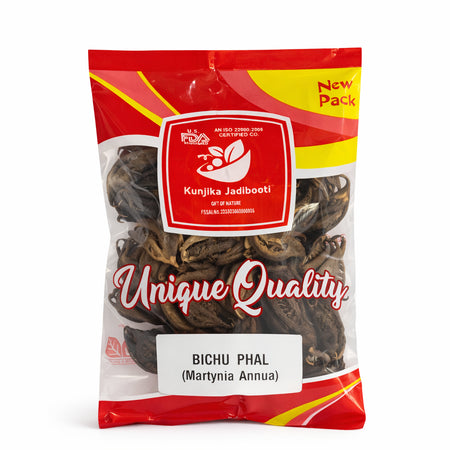 Kunjika Jadibooti Bichoo Phal - Bichhu Phal - Bicchu Fal - Martynia Annua - Kaknasa - 100 gm