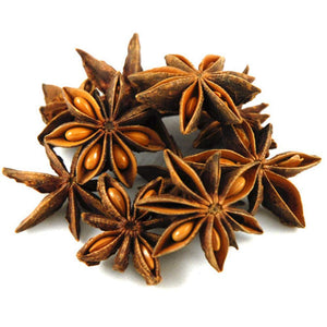 Kunjika Jadibooti Star Anise Whole | Chakri Phool | Badhiyan Fool | Spice Natural Highly Aromatic | No Added Preservatives & Additives | Spices & Masala | Indian Spices & Masala - 100 gm