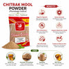 Kunjika Jadibooti Chitrak Mool Powder - Chitrak Jadd - Chita Jadd - Plumbago Indica - Plumbago zeylanica Powder- 100 gm