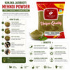 Kunjika Jadibooti Mehandi Leaves Powder | Henna Mehandi Leaves | Whole Natural Pure Henna Leaves Powder - 100 gm