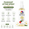 Champa Phool Attar Spray by Pujahaat | 100ml Non Alcoholic Spray | Religious Mist | Air Freshener, Room Mist, Fabric & Linen Spray | Perfect for Prayers Rooms, Living Room, sofas, curtains, car