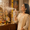 Champa Phool Attar Spray by Pujahaat | 100ml Non Alcoholic Spray | Religious Mist | Air Freshener, Room Mist, Fabric & Linen Spray | Perfect for Prayers Rooms, Living Room, sofas, curtains, car